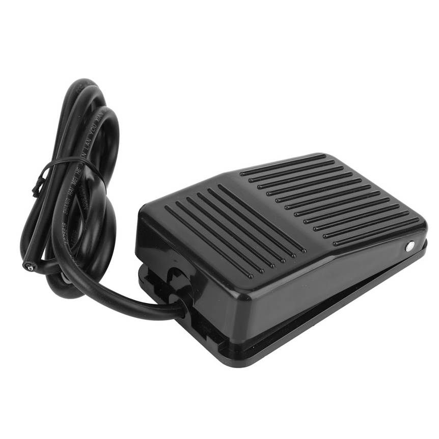 Foot Switch Pedal TFS-01 250VAC 10A Anti-slip Momentary Foot Controller Control Black