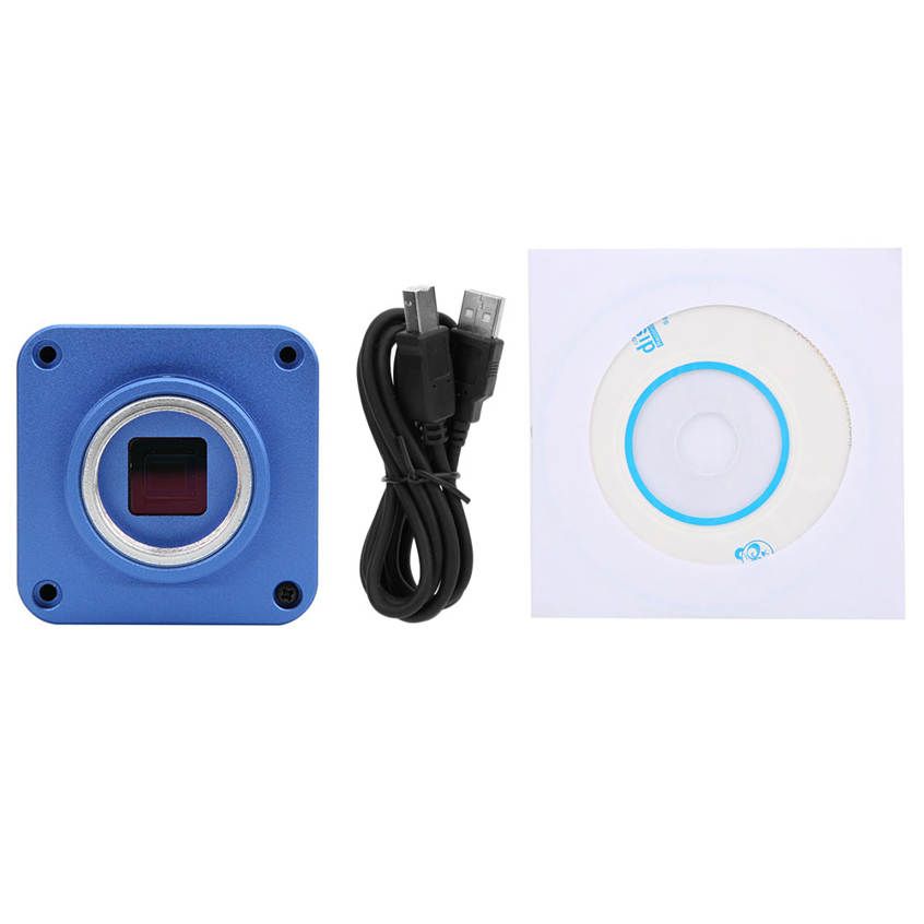 12MP USB Microscope Camera Industrial Electronic Digital Video 100-240V