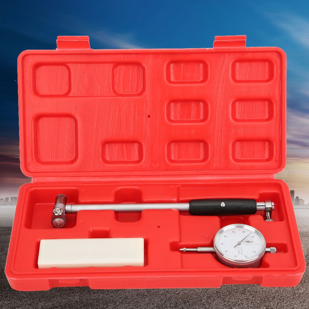 Dial Bore Gauge 50-160mm Inner Diameter Scale Measuring 0.01mm with Box