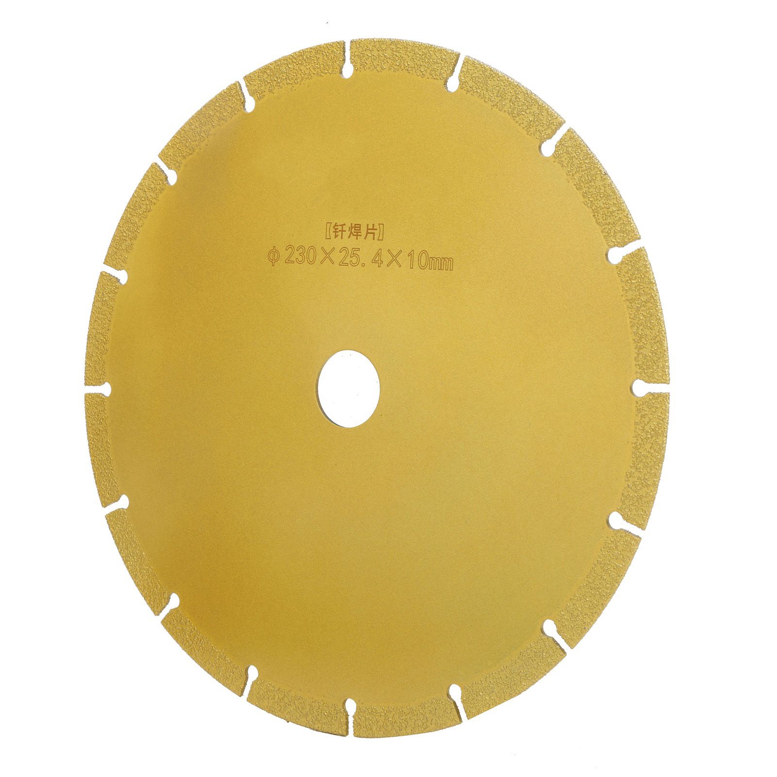 Liu Xing Diamond Saw Blade Circular Segmented Brazing Disc for Cutting Marble 230 x 25.4 10mm