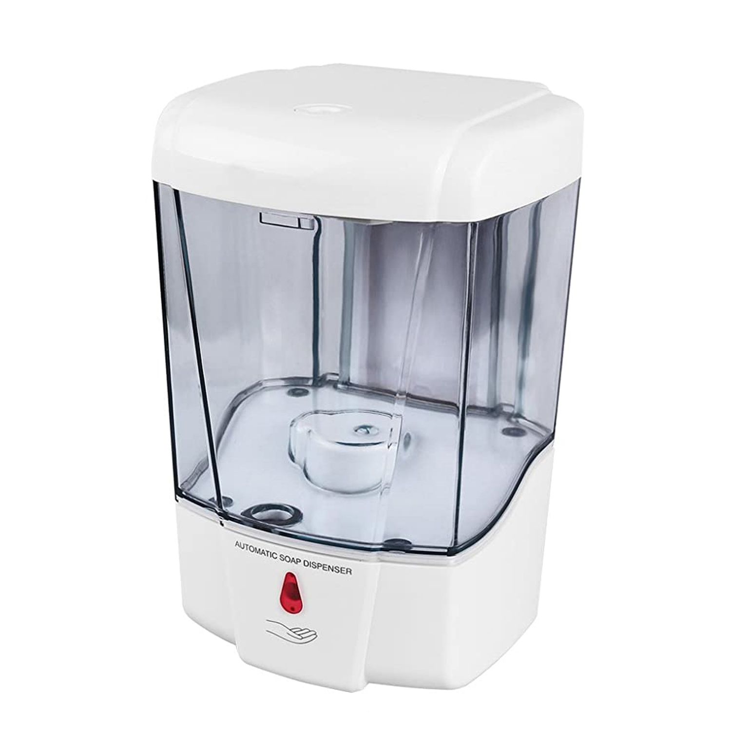 Automatic Ir Sensor Soap Dispenser, 4Pcs 700Ml Wall Mounted Automatic Soap Dispenser with Press Free Hand Free Infrared