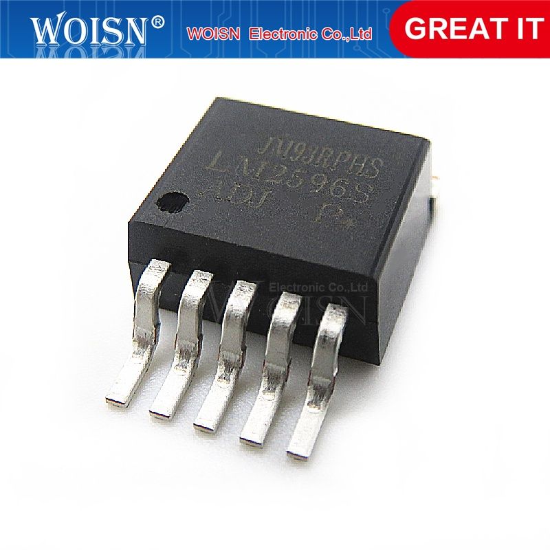 5 pcs/lot LM2596S-ADJ LM2596S-5.0 LM2596S-3.3 LM2596HVS-ADJ LM2596HVS-5.0 LM2596S-12 LM2596S LM2596HVS LM2596 TO-263