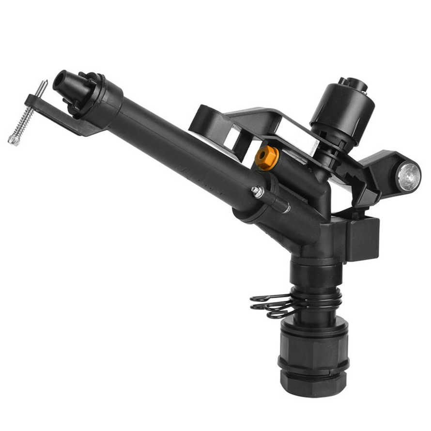 plastic long range irrigation nozzle adjustable tool 26.5x36.5cm sprinkler for playground irrigation. parks orchard area