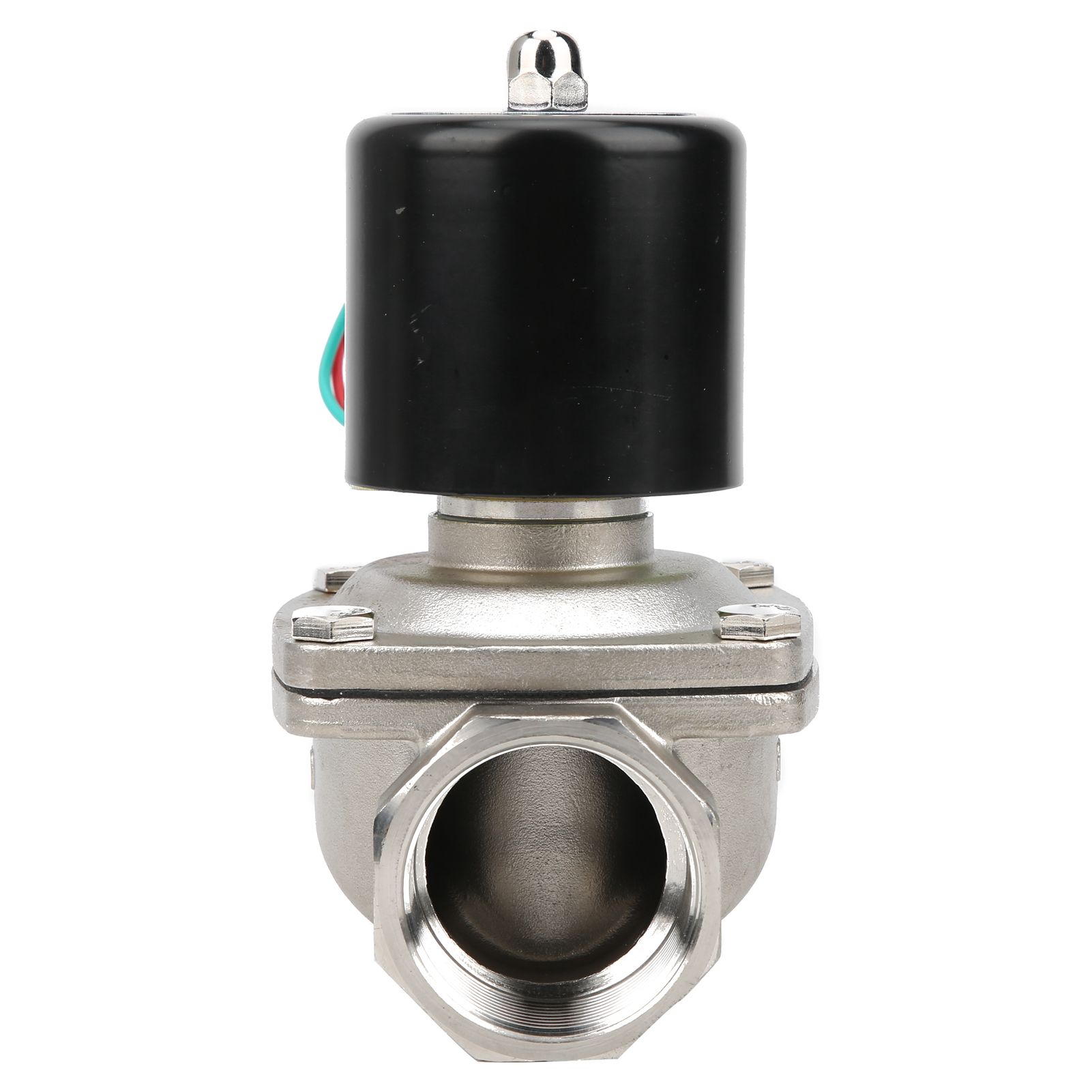 Solenoid Valve NC Stainless Steel Direct Acting 2W Female Thread 1/2in HQ