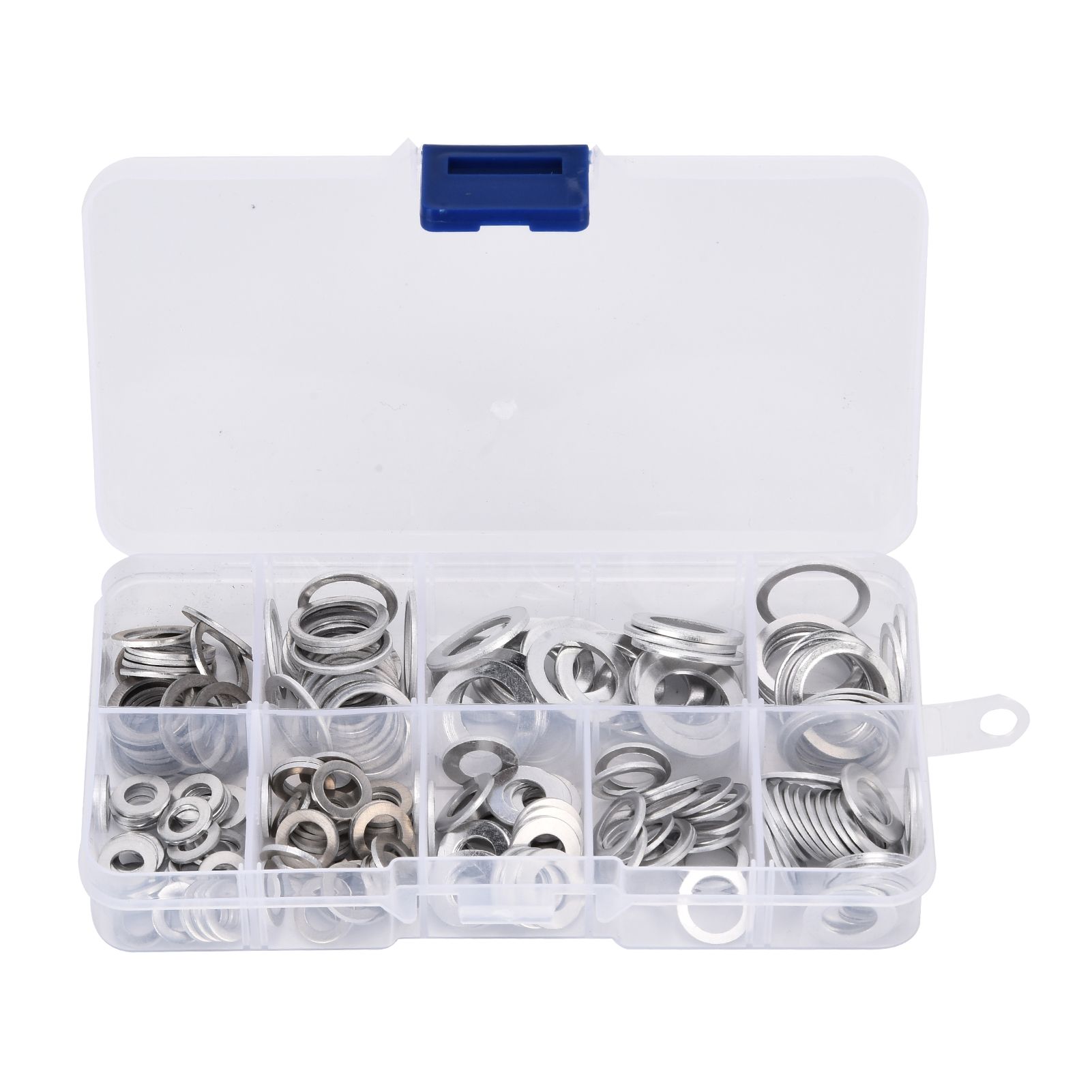 200Pcs Flat Washer Aluminum High Temperature Resistant Kit For Maintenance NEY