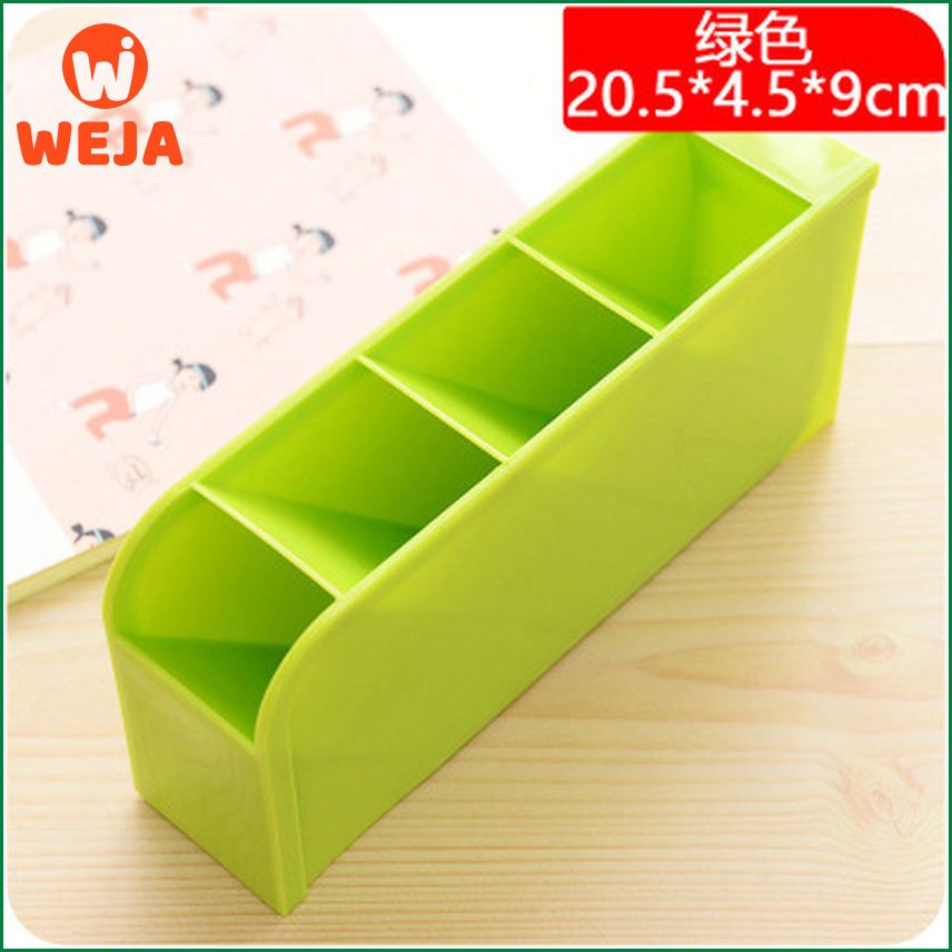 1pc Vertical Storage Box Pen Holder Makeup Brushes Storage Box Sundries Organizer Desk Organizer Stationery Holder Storage Box