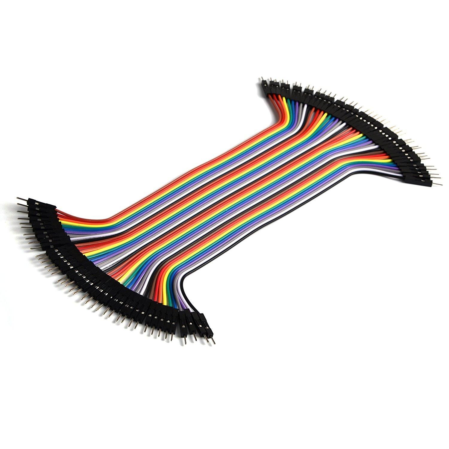 Male to Male Jumper Wires - 20cm