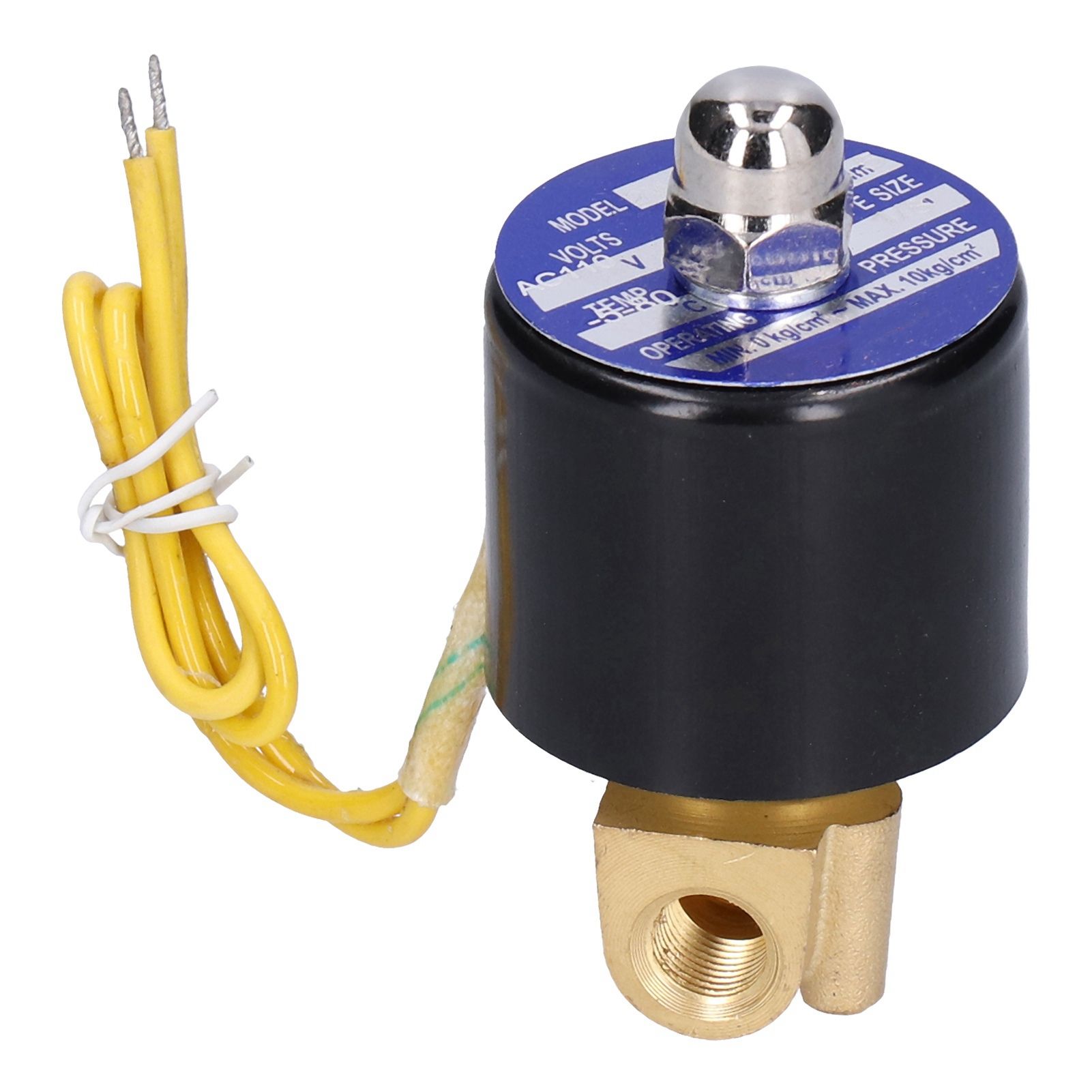 Buy Ying Electric Solenoid Valve Small Normally Closed for Water Air Diesel 1/8in 2W‑025‑06
