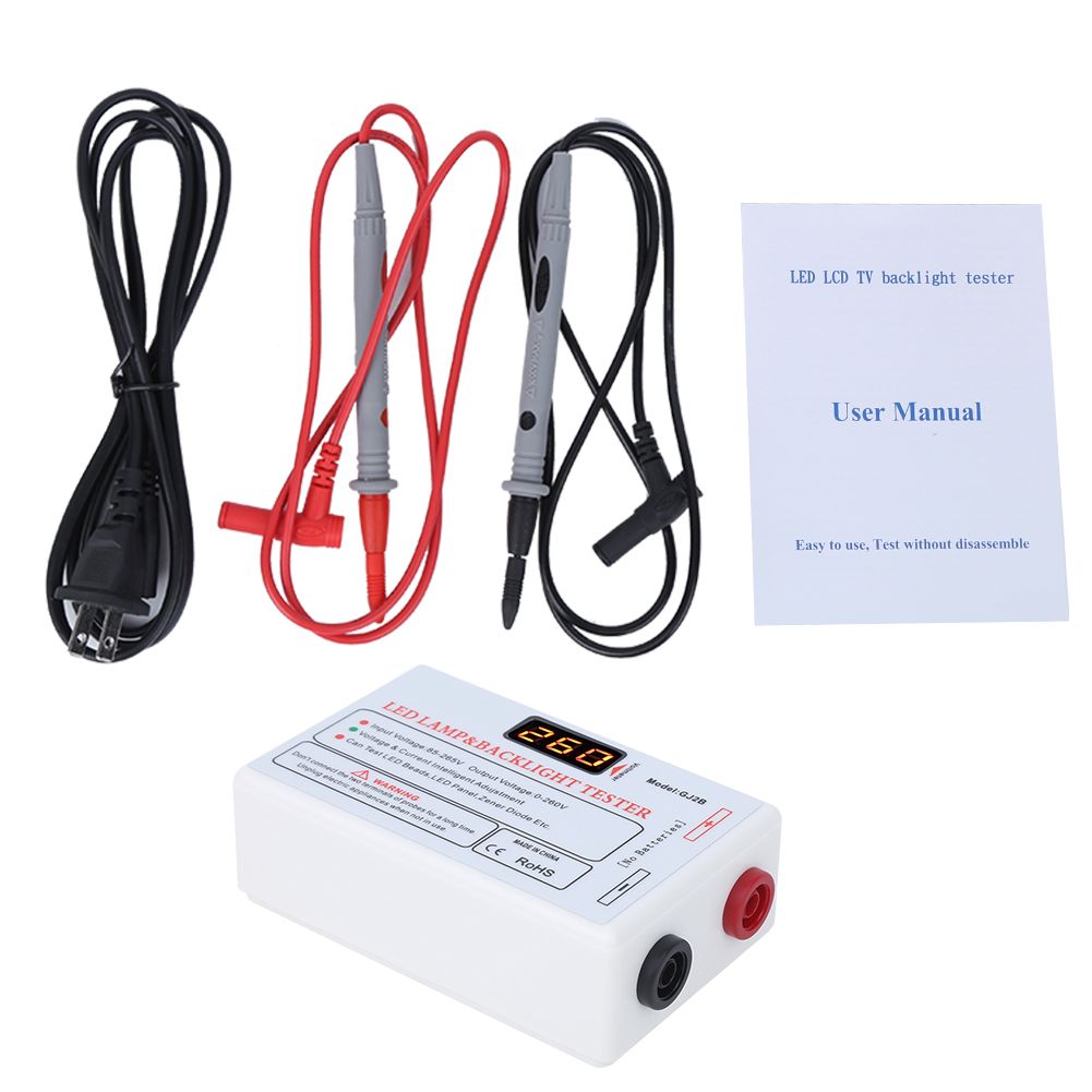 LED Tester Simple Operation Stable Performance Convenient To Use Testing Tool Durable In for Light Beads Voltage Stabilizing