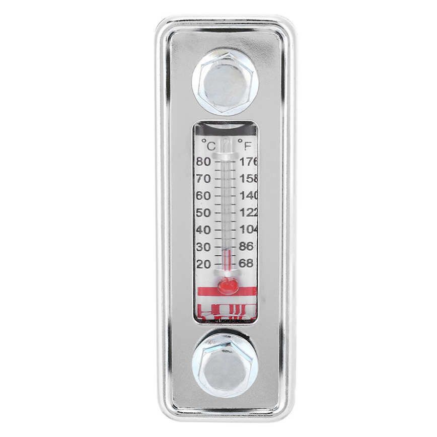 Glass Level Gauge Oil Meter Transparent Intuitive Display Good Sealing Accurate Measurement