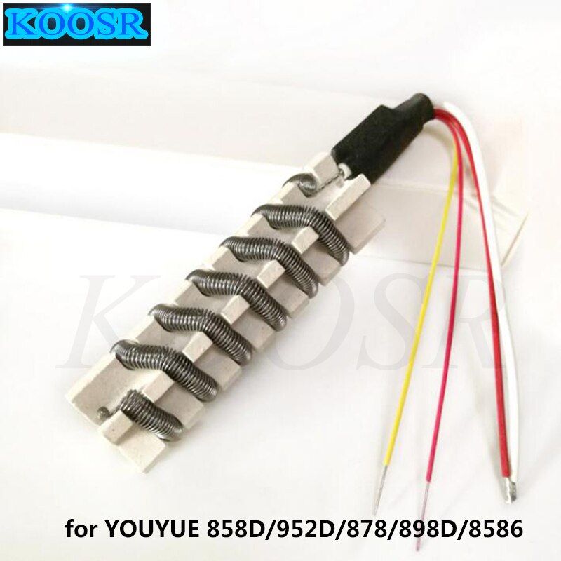 Replacement Heating Element Heater Part for 858D/952D/878/898D/8586 Soldering Station Desoldering Rework Repair Tool
