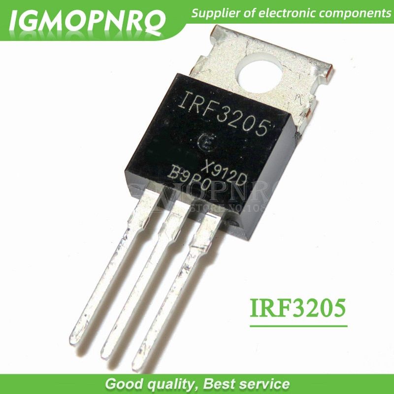 10 পিস irf3205 irf3205pbf MOS-FET 55v 98a 8mohm 97.3nc থেকে-220 to220