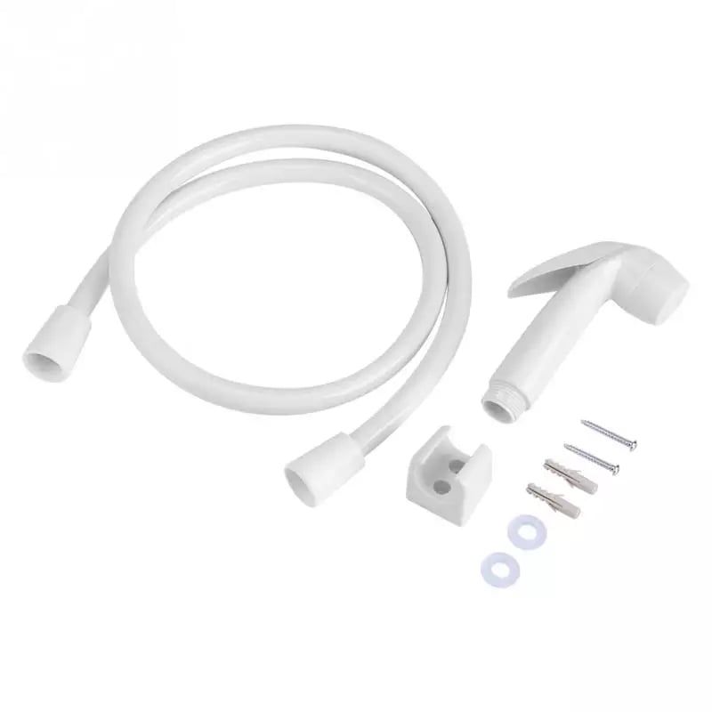 Handheld Bidet Toilet Sprayer Plastic Shattaf Bidet Sprayer Set Baby Diaper Cloth Sprayers Bidet With Hose and Holder