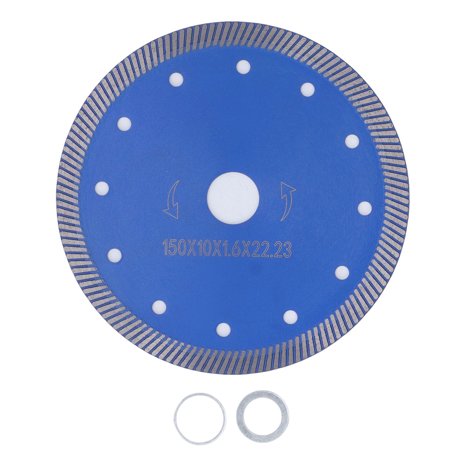Limeng La Concrete Porcelain Saw Blade Diamond Blades Ceramic Cutting Disc for Marble Stone 150x10x1.6x22.23mm