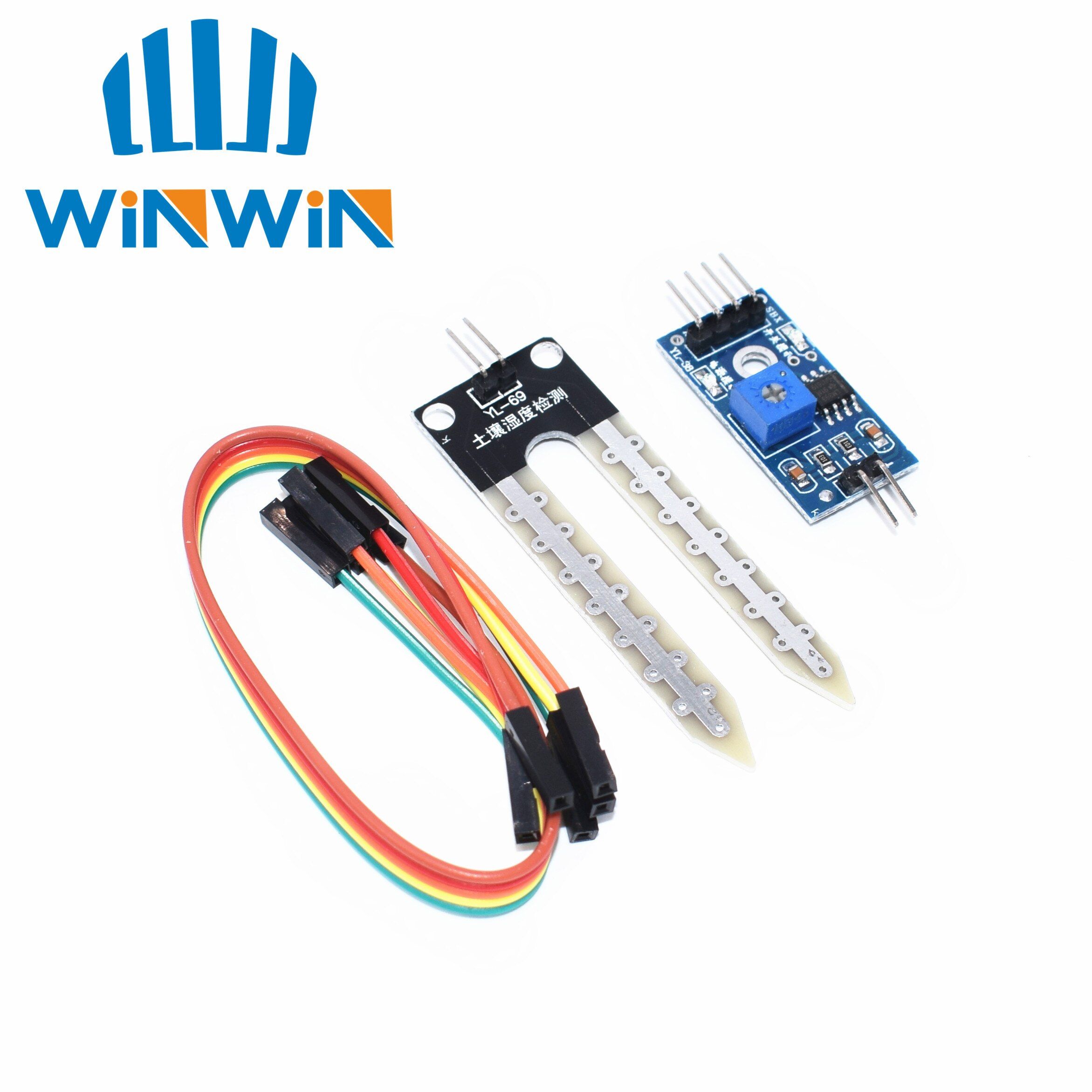 B32 1pcs/lot soil the hygrometer detection module robot intelligent car soil moisture sensor
