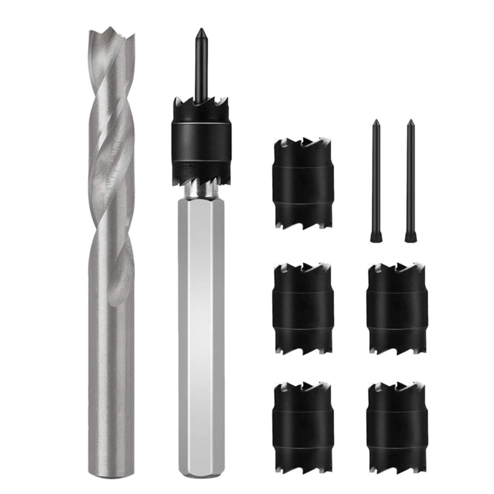 9Pcs/13Pcs Stainless Steel Spot Weld Drill Punch Remover Power Drill Tool Set