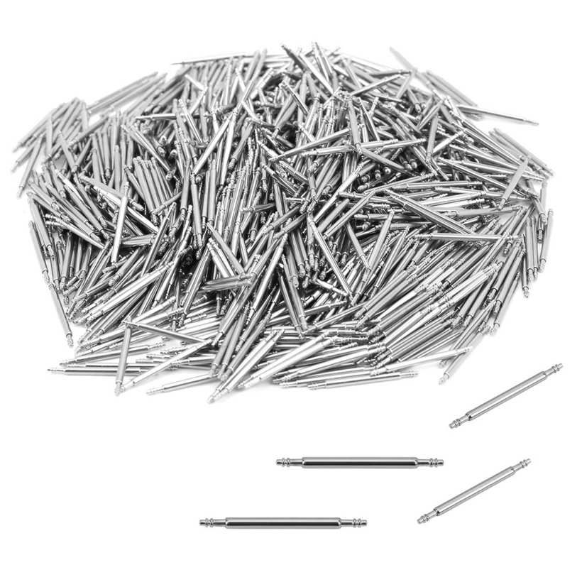 Watch Repair Tool 2000Pcs Spring Bars Strap Link Pins Stainless Steel Band Tools 18mm