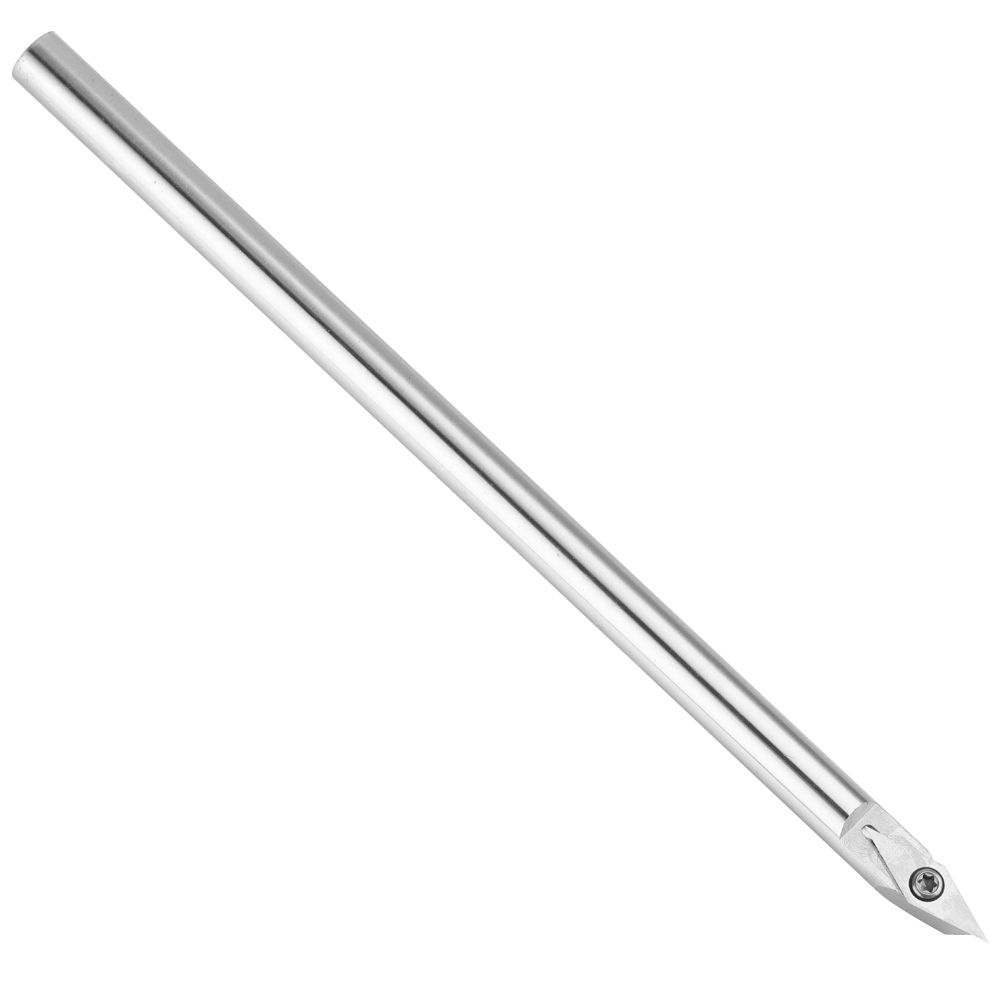 Multifunctional Solid Carbide Insert Cutter Round Shank Woodworking Tool Alloy Handle Turning Tools