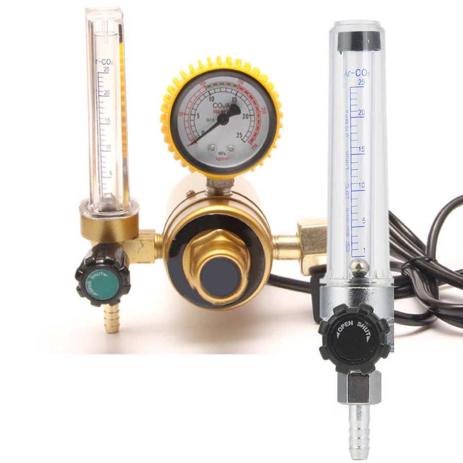 Flow Meter Gas Shielding Welding Carbon/Argon Dioxide Plastic Soldering Tool Accessory