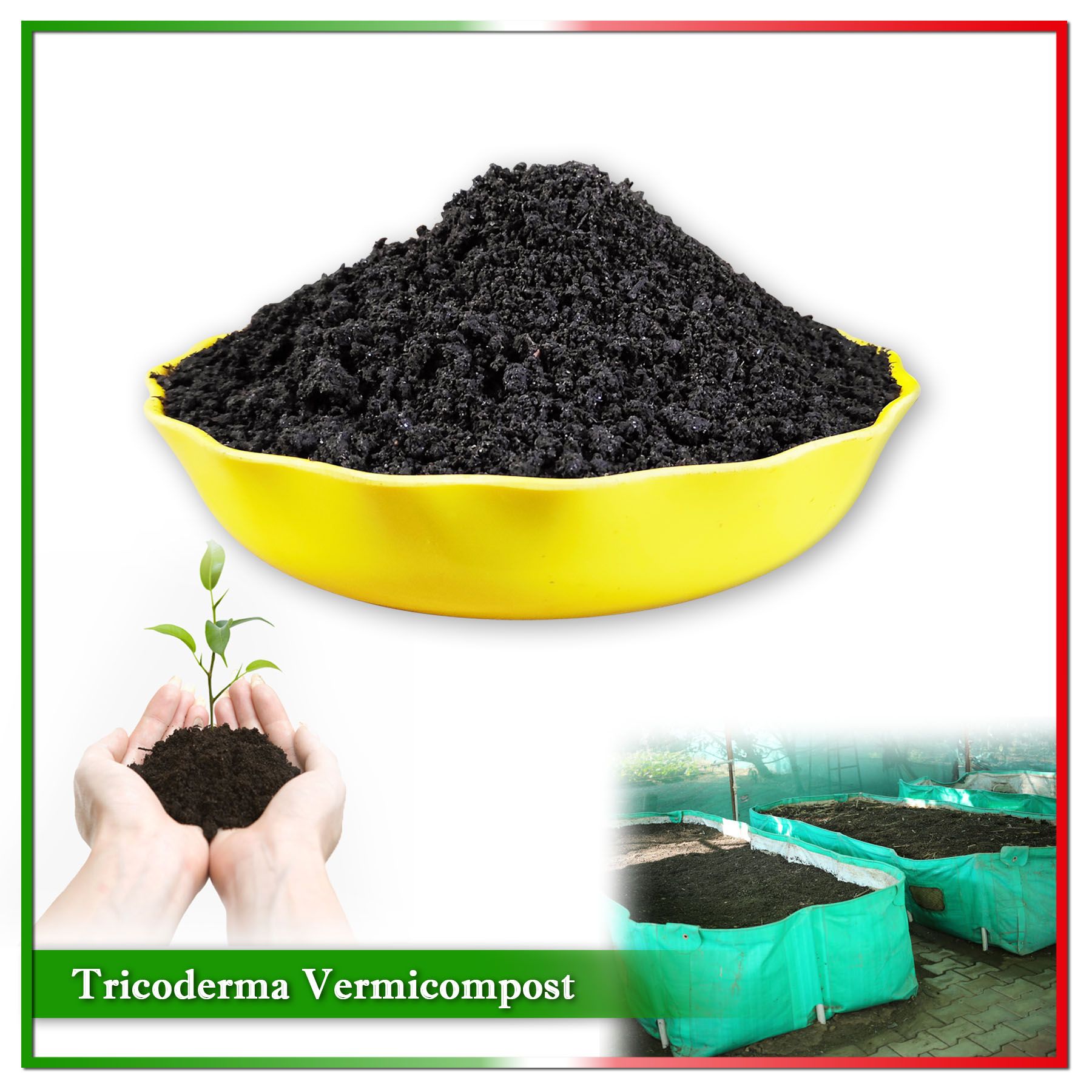 Tricoderma Vermicompost (Premium Quality) - 5 Kg