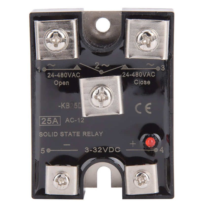BERM-KB25DA Solid State Relay 25A Single Phase 1NO1NC DC Controlled