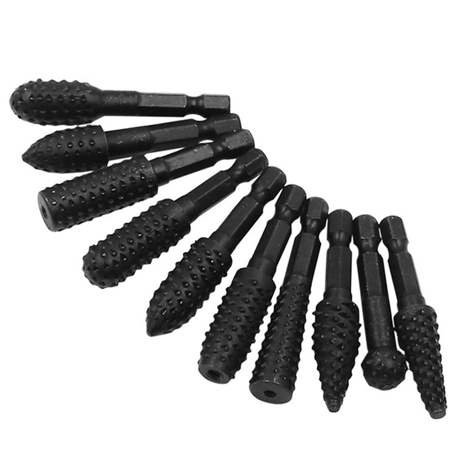 Rasp Drill Bit Heat Treated Multiple Practical Rasp Drill Bit Set