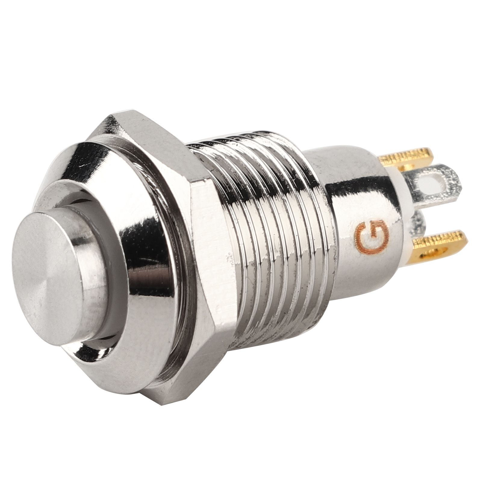 2000V 50Hz/60H M10x0.5mm Waterproof Push Button Switch For Equipment Startup