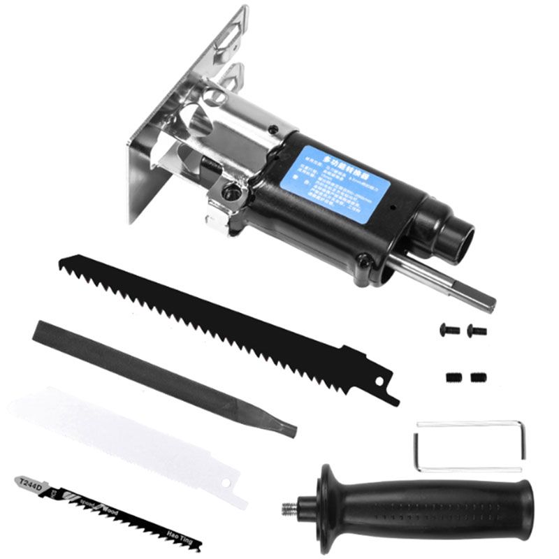 Delicate product Reciprocating Saw Attachment Change Electric Drill Into Reciprocating Saw Jig Saw Metal File for Wood Metal Cutting Tool
