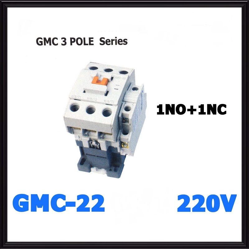 GMC-22 Electrical Magnetic Contactor 3pole 220 volt