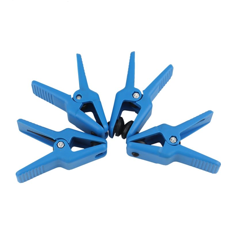 Universal 4Pcs Steel Line Stopper Kit Fit Fuel Rails/Lines Steel Brake Fuel and A/C Lines