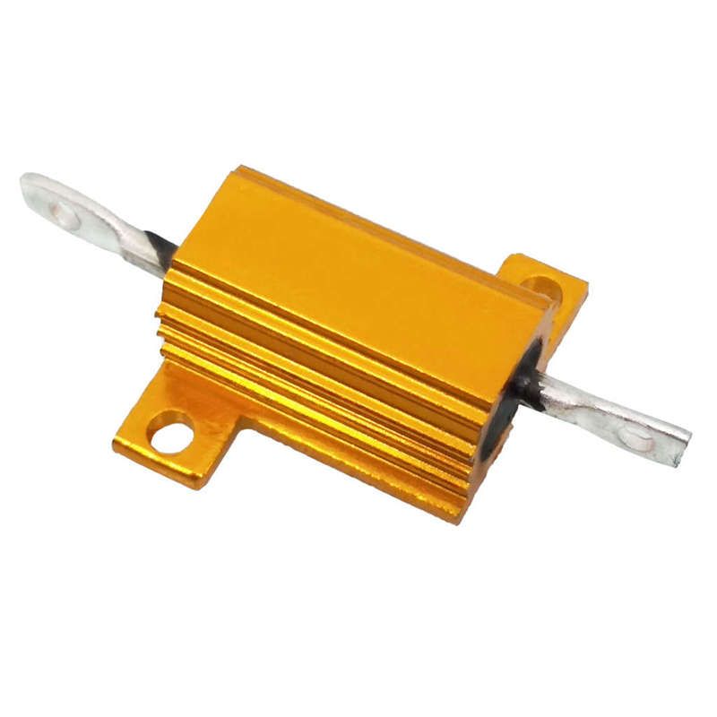High Power 10 Ohm 10R 10W Watt Aluminum Housed Metal Case Wirewound Resistors