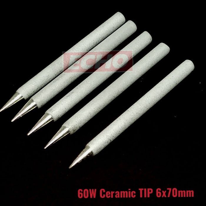 60W Ceramic Soldering Iron Bit, Iron Tip Fast Heat -1pcs