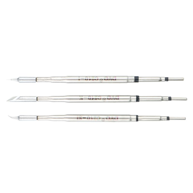 DVO 3Pcs for JBC C210 Soldering Tips Welding Iron Head for JBC Tips T210 Handle JBC CD-2SD/2SHE Handle Solder Station
