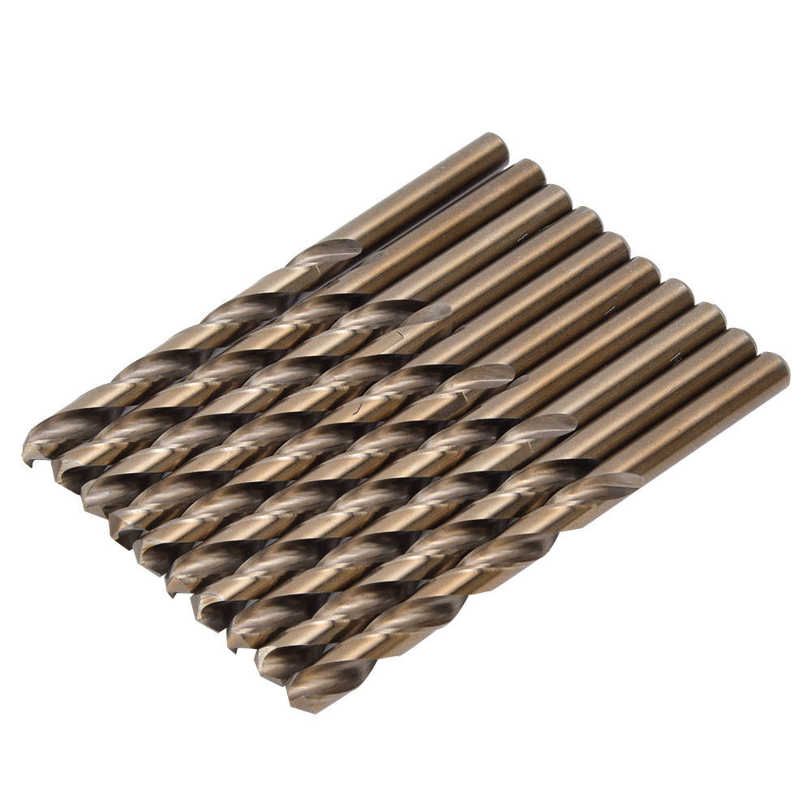 1 Box Drill Bits High Speed Steel Stainless Iron Drilling Tool for Electric Drills 8mm/8.5mm