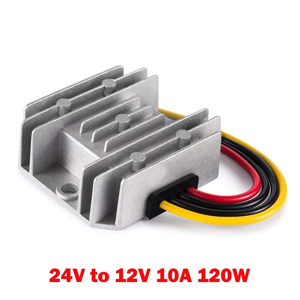 24V to 12V 5A 10A 60W 120W Volt Regulator Waterproof Synchronous DC-DC 1A 2A 3A 6A 8A Voltage Converter Buck Voltage Regulator