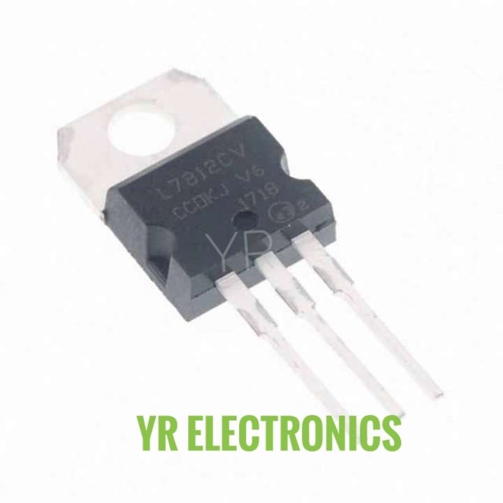 7812 Voltage Regulator IC quantity (5pcs)