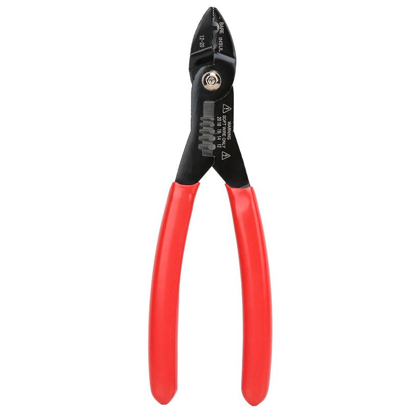 Electrical Tool 7in Professional Cable Stripping Crimping Wire Stripper for Terminals