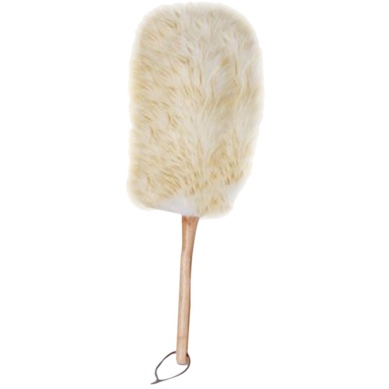 From the Dust Brush Household Feather Duster Dusting Cleaning Brush Wool Duster Brush for Dust Broom