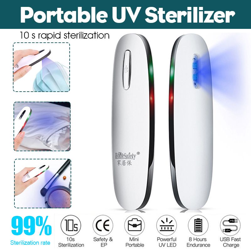 DC 4.2V Portable UV Disinfection Sterilizer Machine Destroy Bacteria