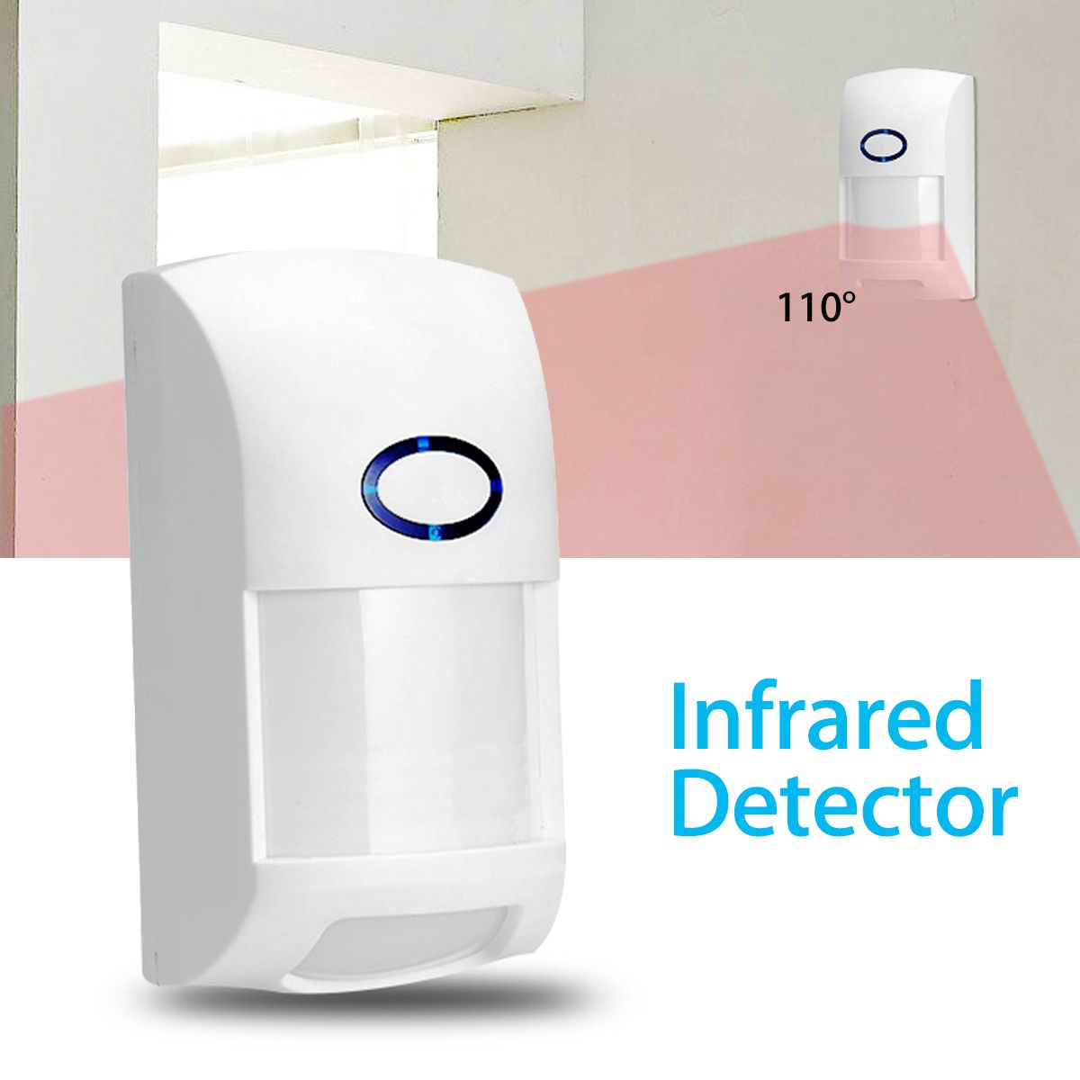Pragmatic Infrared Motion Detector Sensor Anti-theft Wireless Home Security Alarm System