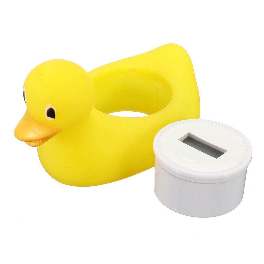 1 Piece Baby Water Thermometer  Plastic  Temperature Measurement Toddler Shower Sensor Thermometer Floating Bathing Care Yellow