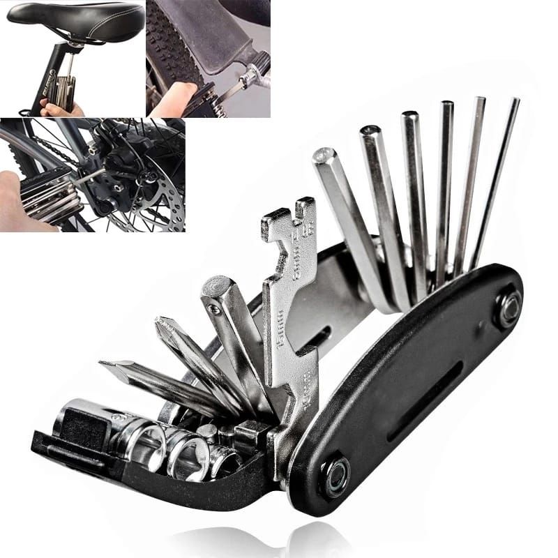 16 in 1 Multi-Functional Bike and Bicycle Repair Tools