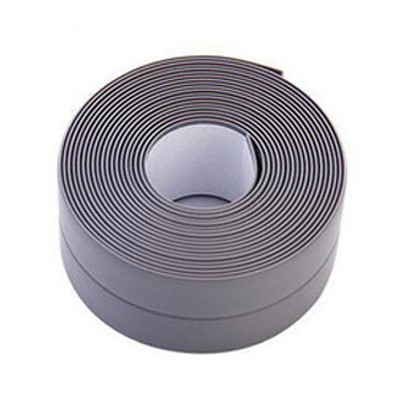 Vacclo 3.2M Kitchen Sink Oil-proof Sealing Strip Tape Bathroom Tile Shower Sink Waterproof Self-adhesive Tape Wall Sticker