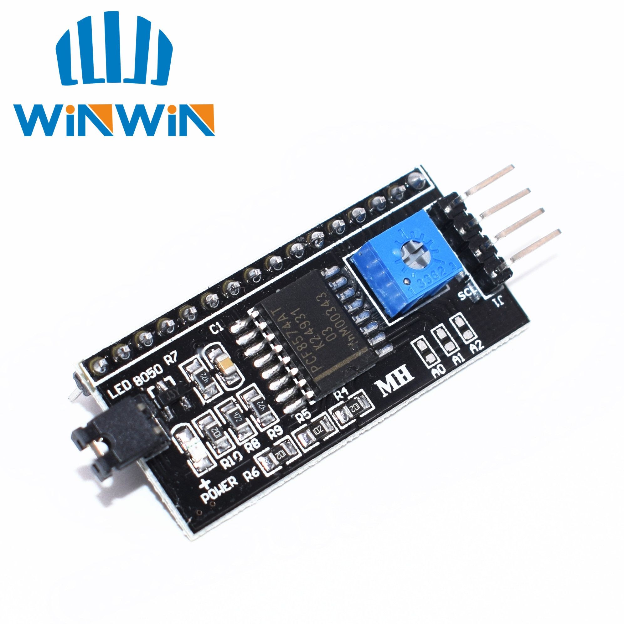 1pcs Serial Board Module Port IIC/I2C/TWI/SPI Inter Module 1602 LCD Display Drop Shipping Wholesale