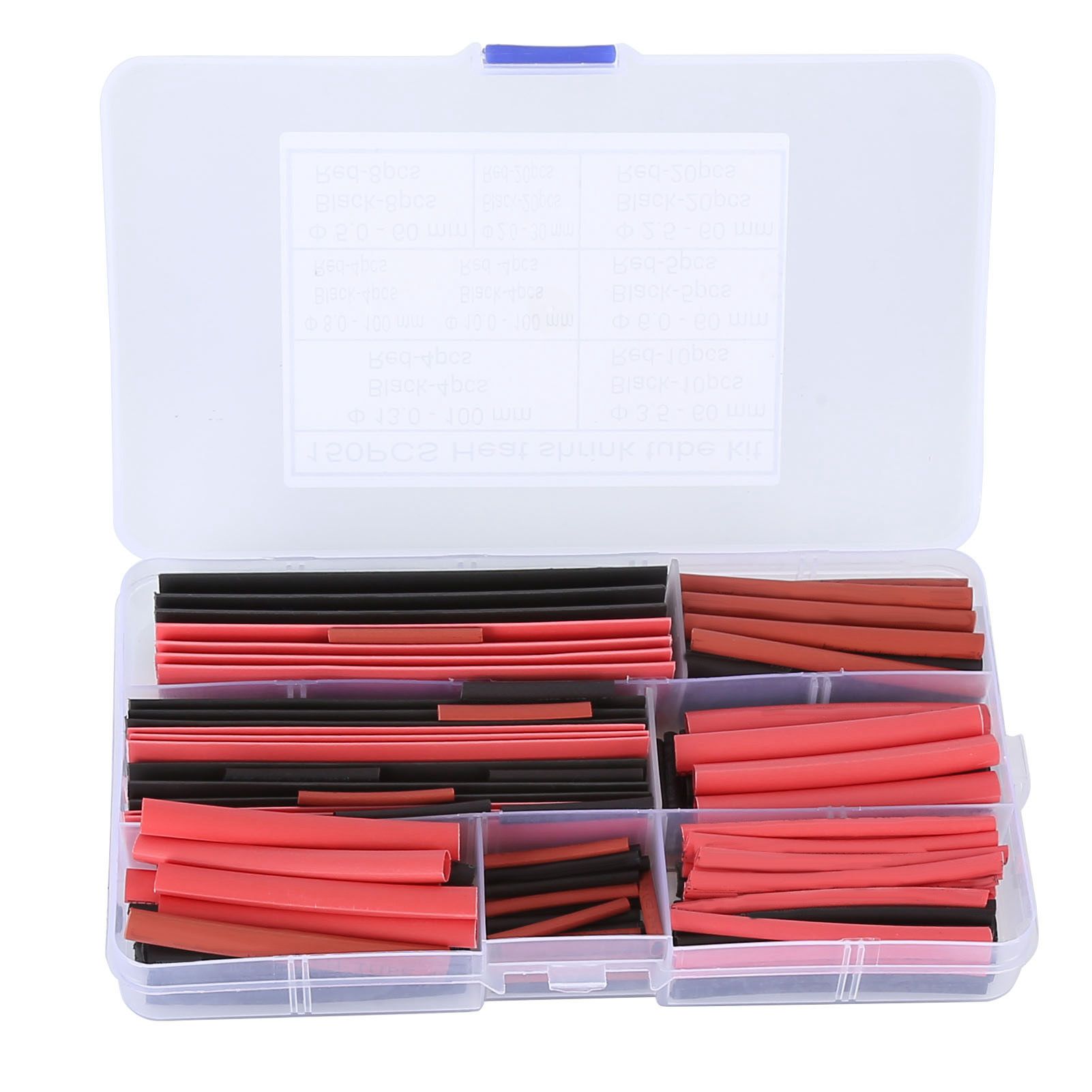 150 Pcs High Strength Heat Shrink Tubing Good Toughness Environmental Protection