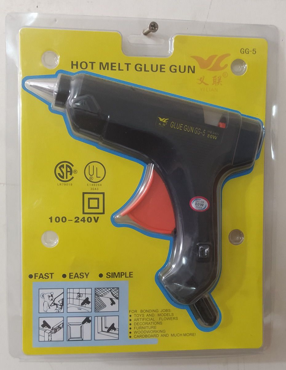Hot Melt Glue gun 80W + 02Pcs Glue Strick 11 Inch