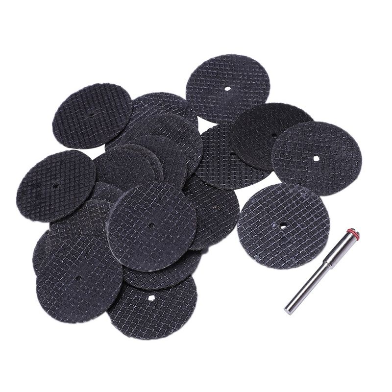 25 pcs blades cutting disc set 32mm with aor For Dremel rotary tool