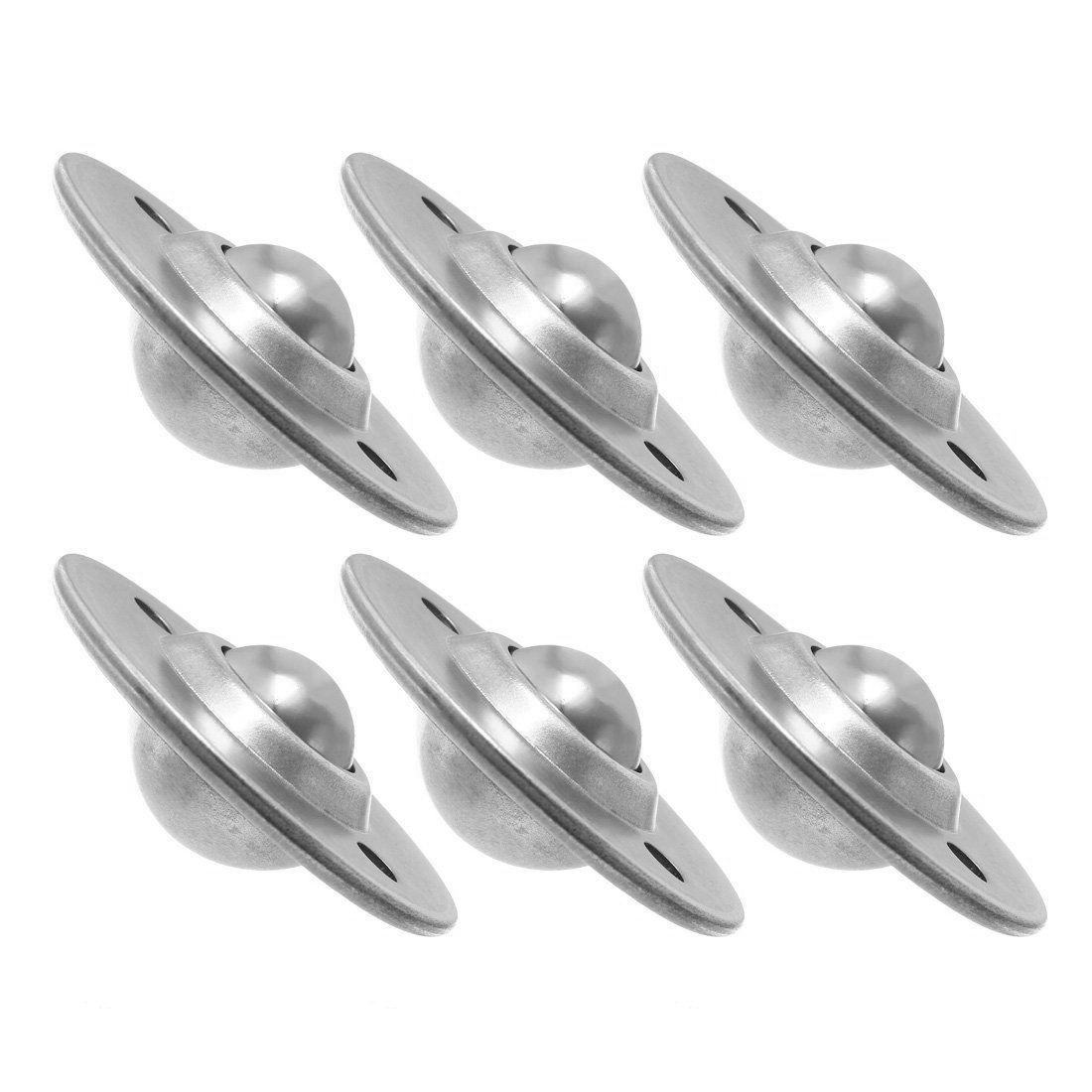 6pcs CY-16B 5/8-inch Bearing Steel Roller Ball Flange Conveyor Transfer Unit