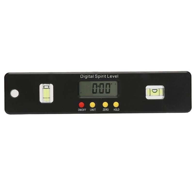 360 Degrees Mini Digital Protractor Angle Finder Inclinometer Magnetic Bottom Tool