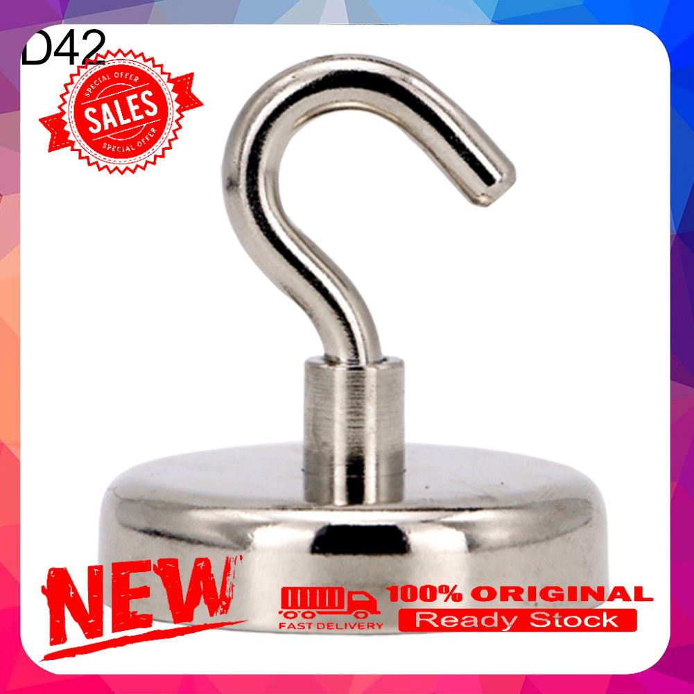 Wall Magnetic Hook Holder Suction Key Coat Cup Hanging Hanger Storage Organizer